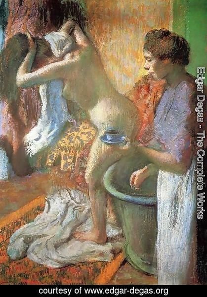 Edgar Degas - The Cup of Tea