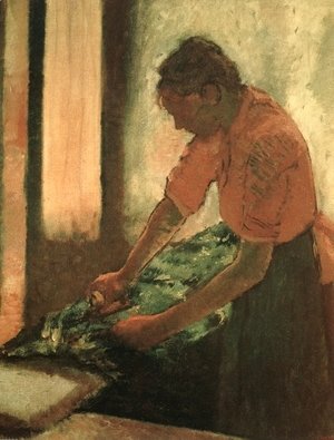 Woman Ironing 2