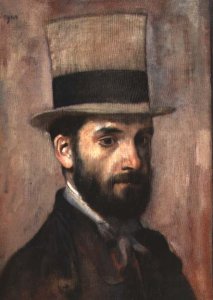 Portrait of Leon Bonnat (1833-1922) c.1863