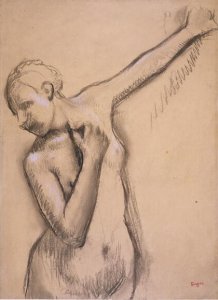 Half Length Nude Girl, c.1895