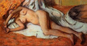 After the Bath or, Reclining Nude, c.1885