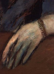 Portrait of Helene Rouart (detail)