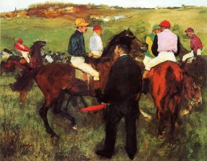 Racehorses at Longchamp I