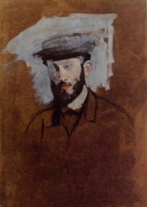 Portrait of Eugene Manet (study)