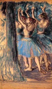 Group of Dancers, Tree Decor