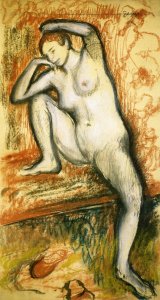 Woman at Her Toilette IV