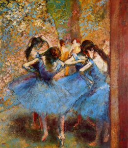 Blue Dancers