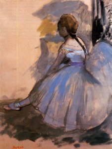 Dancer Seated (study) 1872