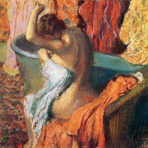 Seated Bather Drying Herself 1895