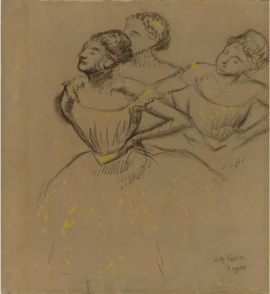 Etude De Trois Danseuses