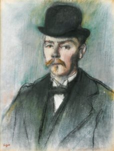 Alexis Rouart (Buste D'Homme En Chapeau Melon)