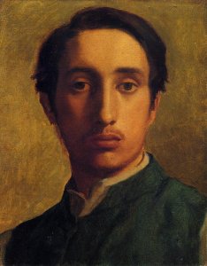 Degas In A Green Jacket