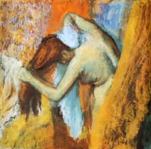 After the Bath, Woman Drying Herself IV