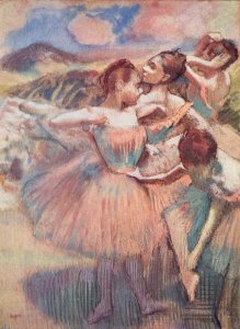 Dancers in a landscape