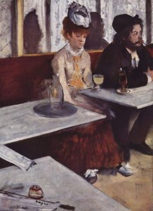 In a Cafe (The Absinthe Drinker) 1875-76