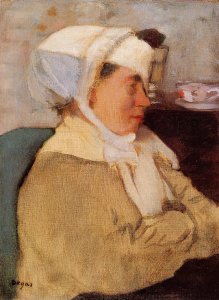 Woman with a Bandage