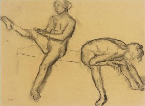 Etude De Nu (Deux Femmes Assises)